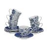 TAZAS PORCELANA CAFE AZURITA 80 ML