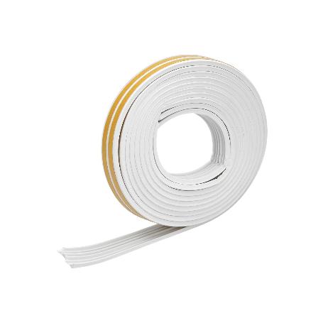 BURLETE CAUCHO TIPO E BLANCO   6 METROS X 9 MM  EMME 1000-4