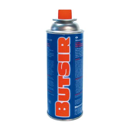 BUTSIR CARTUCHO BUTANO B-250  230 GR COCINA PORTATIL CARB0002