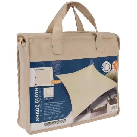 TELA SOMBRA 3X3 M CREMA