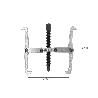 EXTRACTORES INTERIORES / EXTERIORES 2 BRAZOS Ø 100 MM. / 4 EXTRACTOR PARALELO, EXTRACTOR RODAMIENTOS, EXTRACTOR ENG