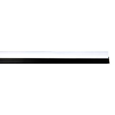 BURLETE PUERTA PVC BLANCO CON GOMA 1 METRO