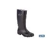 BOTA ALTA DE AGUA PVC NEGRA OB FO SR TALLA 42