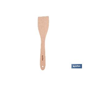 PALETA DE MADERA CON MANGO PLANO SIN RANURAS 30 CM
