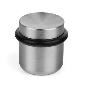 TOPE DE PUERTA EN ZAMAK MODELO LUV 36×35 MM EN NIQUEL CEPILLADO, LATÓN CAVA, BLANCO MATE O NEGRO MATE - DISEÑO COMP