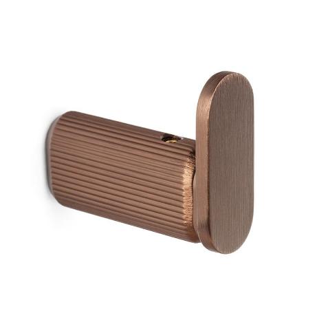 PERCHA BROOKLYN 40X35MM / 70X70MM NEGRO CEPILLADO / BRONCE CEPILLADO ACABADO BRONCE CEPILLA DIST. AGUJERO 40X35