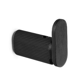 PERCHA BROOKLYN 40X35MM / 70X70MM NEGRO CEPILLADO / BRONCE CEPILLADO ACABADO NEGRO CEPILLAD DIST. AGUJERO 40X35