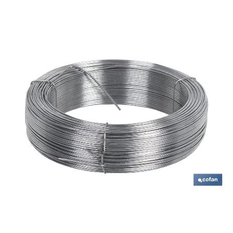 ROLLO ALAMBRE GALVANIZADO 1 KG (1,8MM) Nº 12