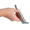 GRIFO DE COCINA DE ACERO INOX. CON MANGUERA EXTENSIBLE Y 2 FUNCIONES 400 X 220 X 54 MM