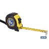 FLEXÓMETRO PROTEC. GOMA 25 MM X 8 M