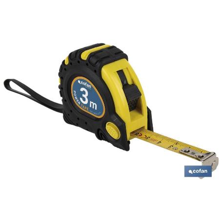 FLEXÓMETRO MAGNÉTICO 16 MM X 3 M