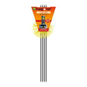 MASSO FUEGONET KIT DESHOLLINADOR NYLON ERIZ 200+4VARILLAS 231545