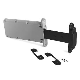 BISAGRA OCULTA KIKER PARA PUERTAS BATIENTES - APERTURA 90° Y DISEÑO INVISIBLE ACABADO NEGRO