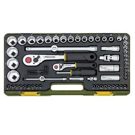 ESTUCHE INDUSTRIAL PROXXON 65PCS 1/2-1/4 2223286