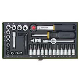 KIT MECANICA PRECISION PROXXON 36PC 1/4 2223080