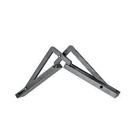 JUEGO BISAGRA ABATIBLE PARA CRISTAL 12MM