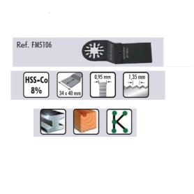 HOJA SIERRA OSCILANTE 34X40MM FM5106