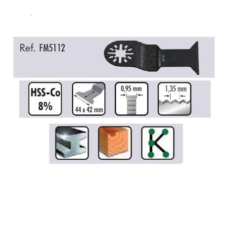 HOJA SIERRA OSCILANTE 44X42MM FM5112