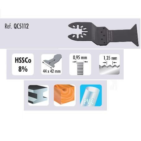 HOJA SIERRA OSCILANTE 44X42MM QC5112