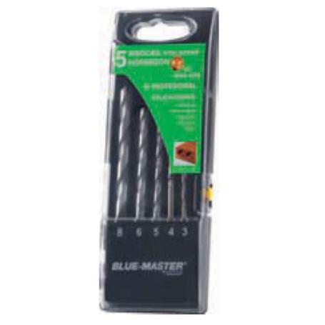 ESTUCHE BROCAS WIDIA PROFESIONAL 4P 5-10MM.  5-6-8-10MM