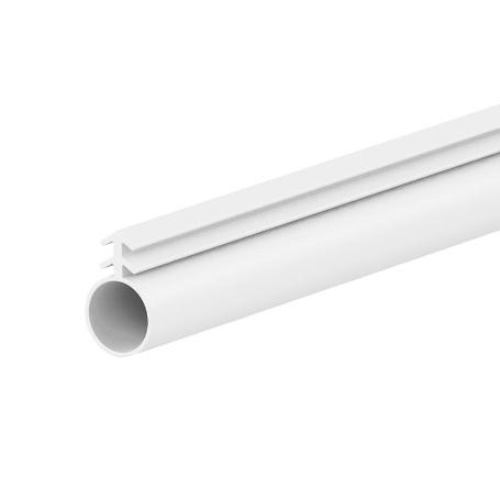 JUNTAS AISLANTES JUNE DE SILICONA PARA MARCO DE PUERTA - MARRÓN Y BLANCO Ø6 MM 100 M ACABADO BLANCO