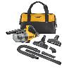 ASPIRADOR SOLIDOS DEWALT XR 18V DCV501LN CON ACCESORIOS SIN BATERIAS Y CARGADOR