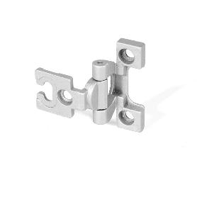 BISAGRA ESTILO IGOA SIN REMATE GRIS RAL/ORO VIEJO ACABADO GRIS RAL