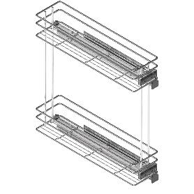 MÓDULO BOTELLERO CLASSIC EXTRAÍBLE - 2 ALTURAS MODULO MODULO 150