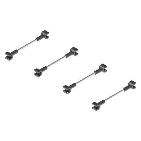 JUEGO 4 SEPARADORES CLASSIC M200 CROMO