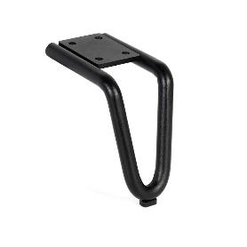 PATA METÁLICA VICTORIA H100/H120 ACABADO NEGRO MATE ALTURA (H) 100