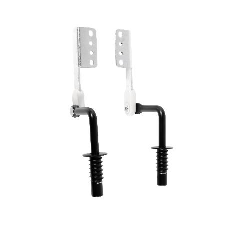 RESORTE COMPAS 30 POSICIONES ANTIHILO 90-210 NEGRO/CROMO ACABADO NEGRO