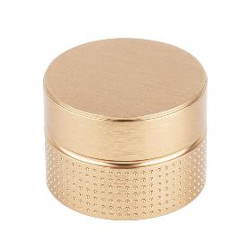 POMO ALUMINIO POINT Ø40 LATÓN CAVA CEPILLADO