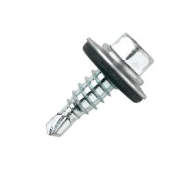 TORNILLO BROCA 7504-K RE 6,3-20 P-16 ZINCADO BROCA REDUCIDA