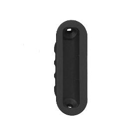 CERRADERO MINIMAL XT PUERTA MADERA CROMO SATINADO, NEGRO MATE, BLANCO MATE ACABADO NEGRO MATE (CAJA 50)