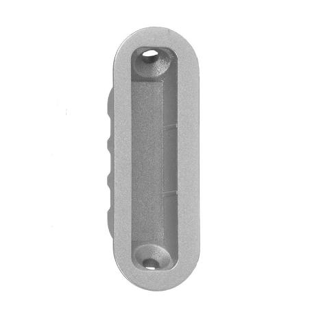 CERRADERO MINIMAL XT PUERTA MADERA CROMO SATINADO, NEGRO MATE, BLANCO MATE ACABADO CROMO CEPILLAD