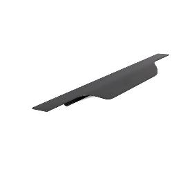TIRADOR EMBUTIR MODELO VECTOR ALUMINIO SP19 NEGRO CEPILLADO LARGO 297