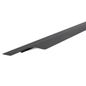 TIRADOR EMBUTIR MODELO VECTOR ALUMINIO SP19 NEGRO CEPILLADO LARGO 897