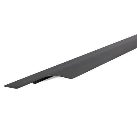 TIRADOR EMBUTIR MODELO VECTOR ALUMINIO SP19 NEGRO CEPILLADO LARGO 997