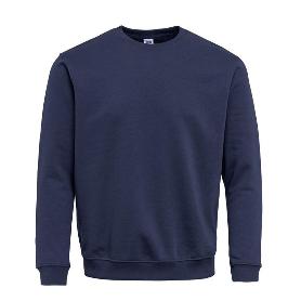 SUDADERA AVALON CUELLO REDONDO AZUL DEMIN TALLAS S-XXL TALLA S