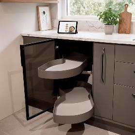 EXTRAÍBLE RIÑON BACAN ANTRACITA IZQUIERDA - DERECHA MANO DERECHA