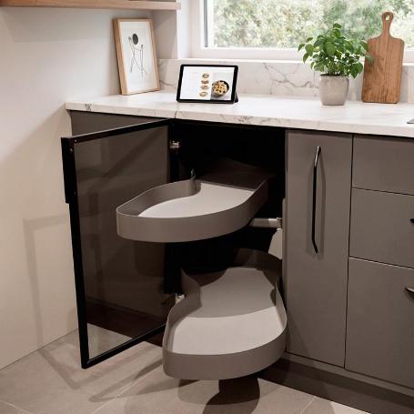 EXTRAÍBLE RIÑON BACAN ANTRACITA IZQUIERDA - DERECHA MANO DERECHA