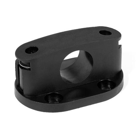 PUENTE GUIA REGULABLE NEGRO PARA TUBO 16MM