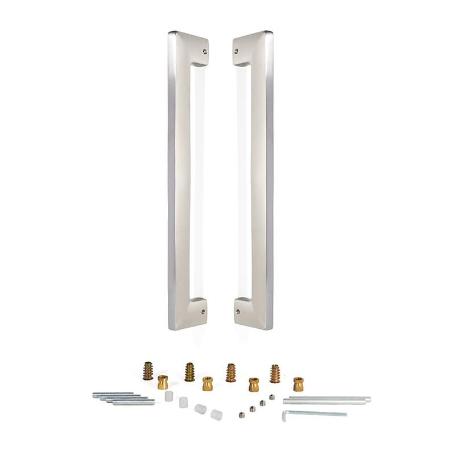 MANILLON JNF METRIC 300MM NIQUEL SATINADO / TITANIO BLACK ACABADO NÍQUEL SATINAD