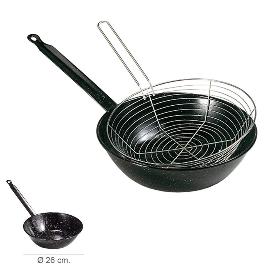 SARTEN PORCELANA CESTILLO 26 CM