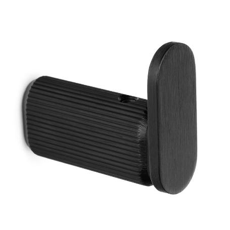 PERCHA BROOKLYN 40X35MM / 70X70MM NEGRO CEPILLADO / BRONCE CEPILLADO ACABADO NEGRO CEPILLAD DIST. AGUJERO 70X70