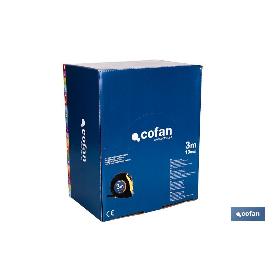 EXPOSITOR DE FLEXÓMETROS CON PROTECCIÓN DE GOMA 19 MM X 3 M 12 UDS.