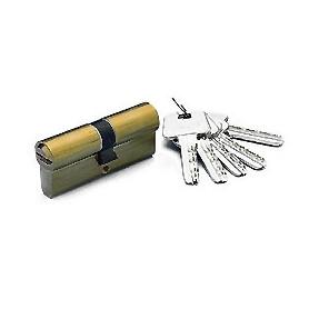 BOMBILLO SEGURIDAD HS6-34X34MM 5 LLAVES LATON