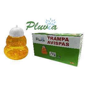 PLUVIA TRAMPA AVISPAS NARANJA 2 UNIDADES 13 X 14 CM