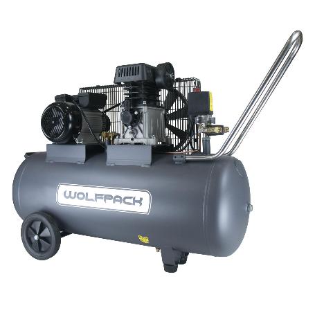 COMPRESOR 100 LITROS / 8 BARES / 2,2 KW - 3,0 HP  LUBRICADO POR ACEITE