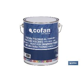 PINT. PISCINAS CLOROCAUCHO (AZUL OSCURO 5 KG)